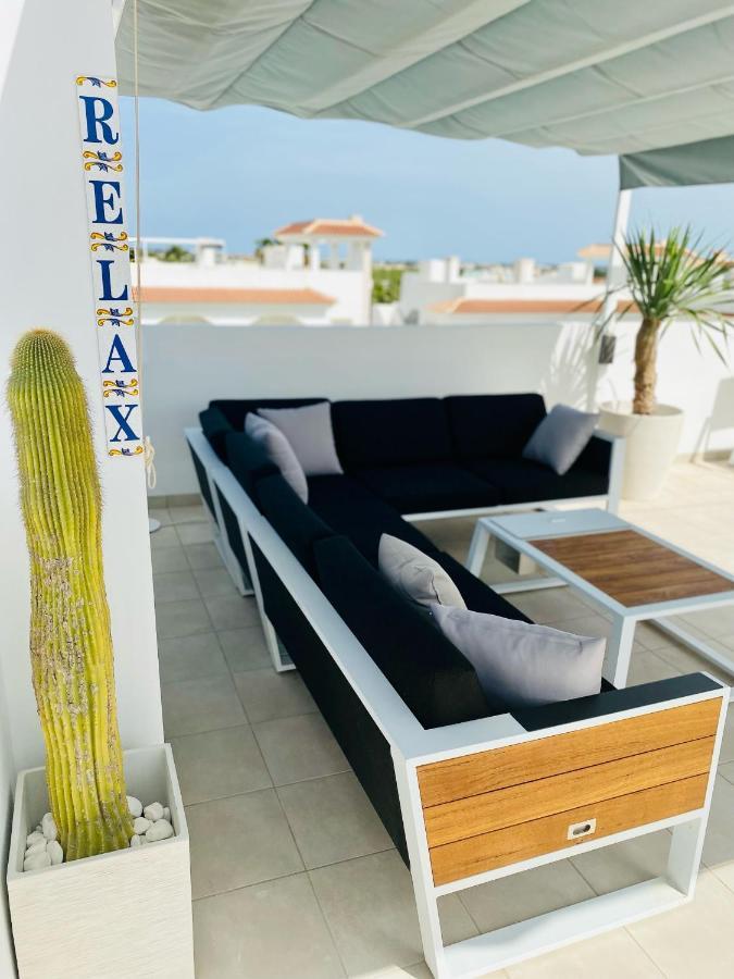 Fortuna Penthouse With Roof Terrace, Ac And Pool Rojales Exteriör bild