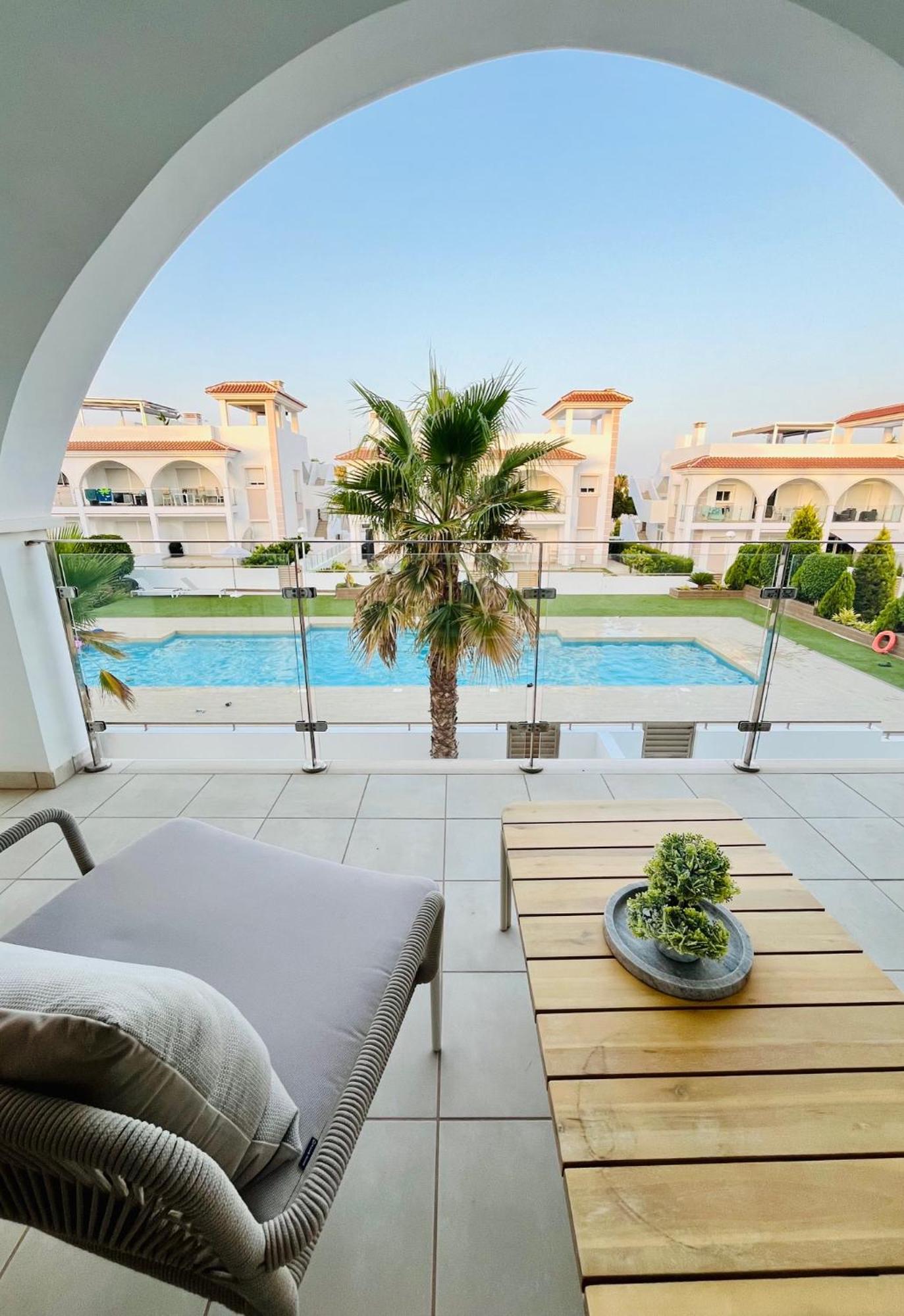 Fortuna Penthouse With Roof Terrace, Ac And Pool Rojales Exteriör bild