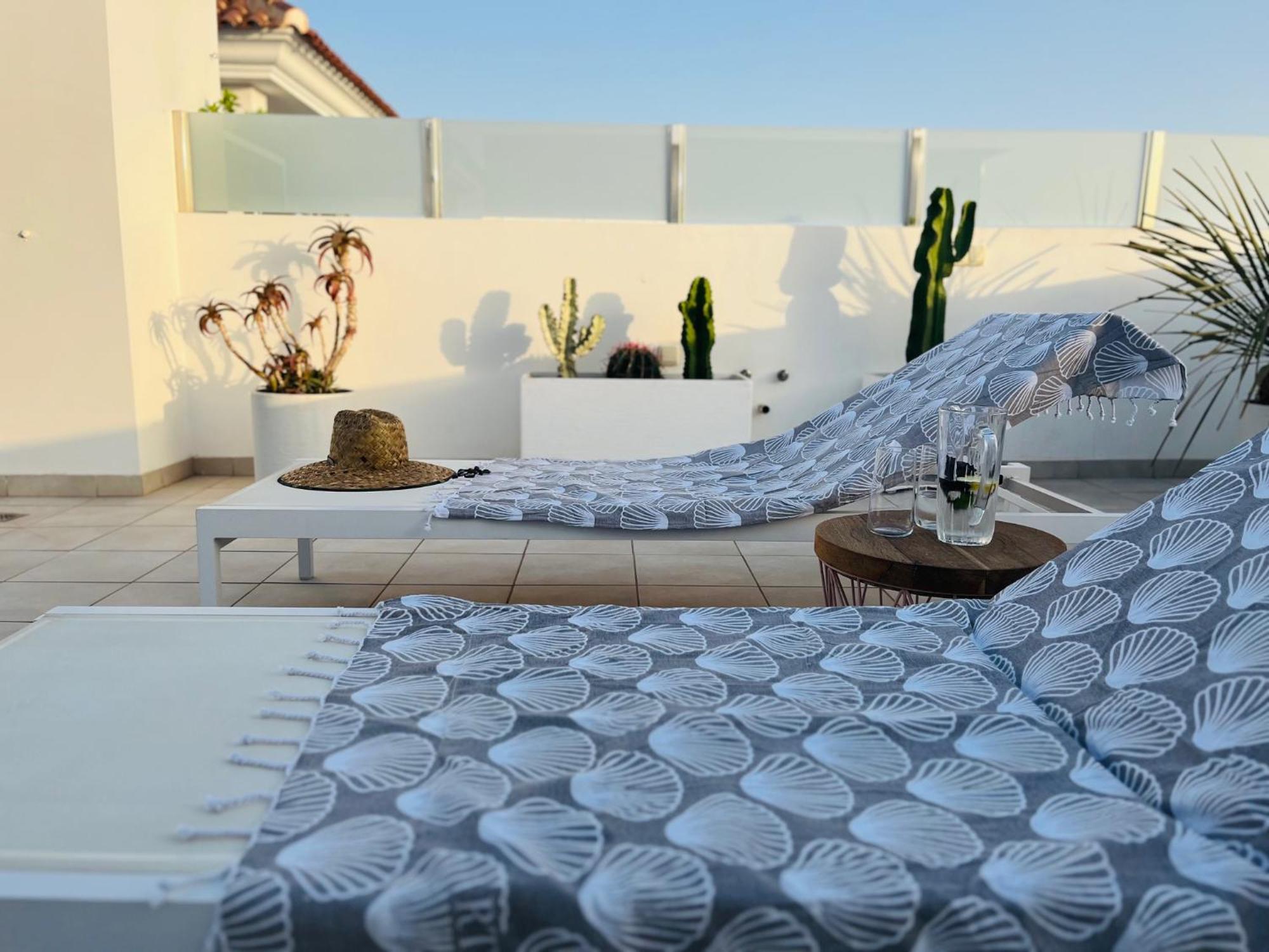 Fortuna Penthouse With Roof Terrace, Ac And Pool Rojales Exteriör bild